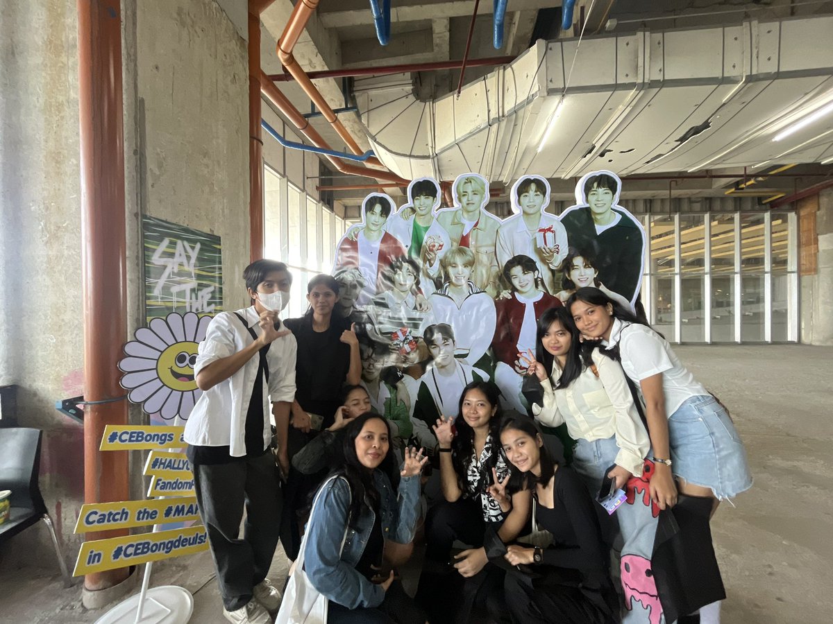 mintchocotokki's tweet photo. #CEBongs at #HALLYUIL Fandom Festival2023! 
Catch the #MAFIA in #CEBongdeuls! https://t.co/jYAed2LLeY