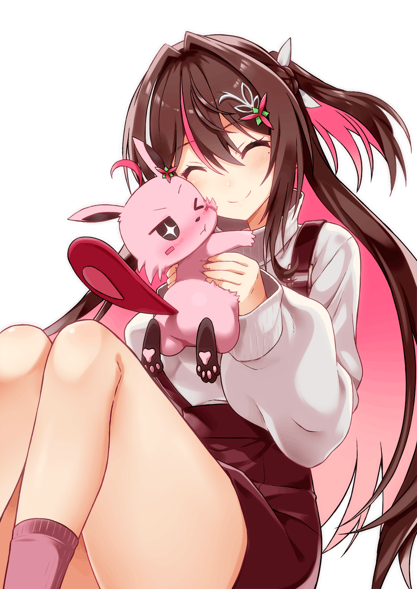 AZKi 「ホロローソンのあずきち可愛すぎる #AZKiART」|左のイラスト