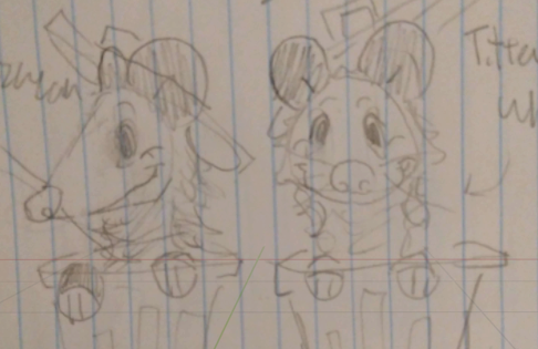 the concept art I made for them is too cute I keep getting emotional...