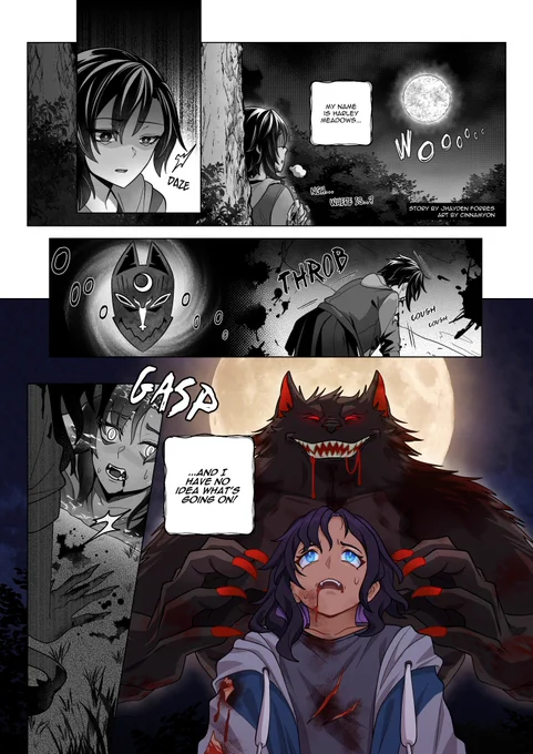 Comic Commission for @JadeAndFables  [Page 1] 