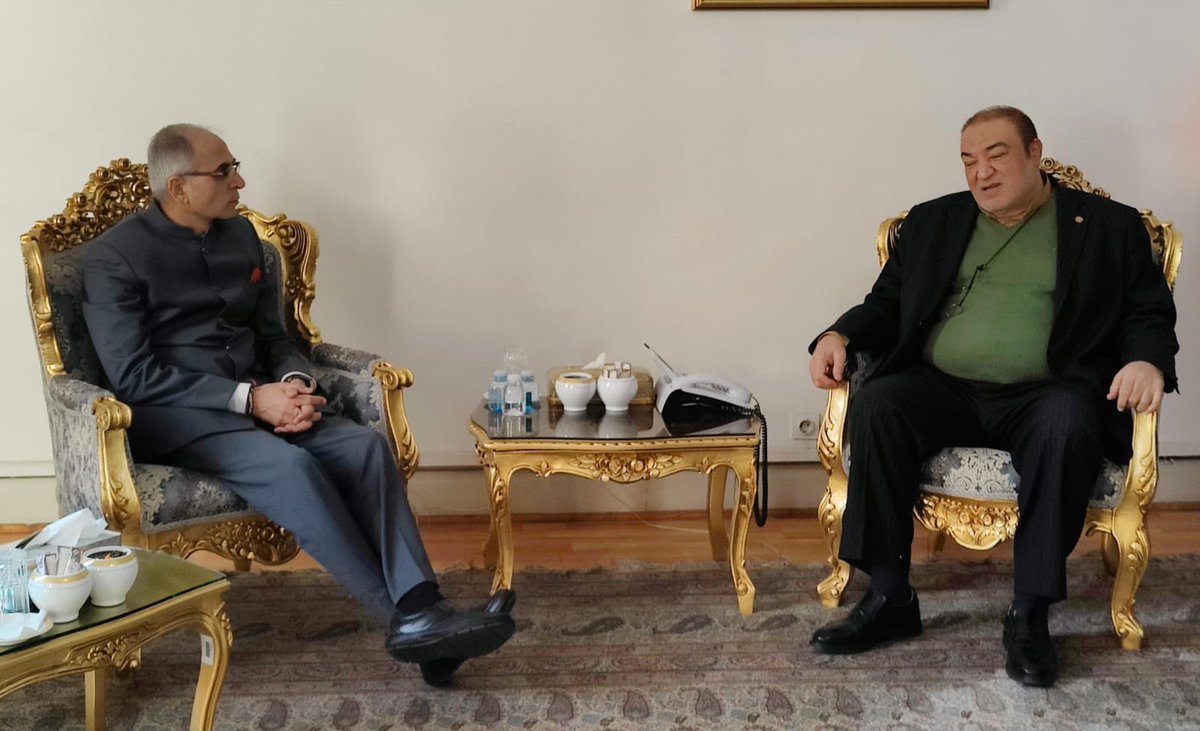 Foreign Secretary Vinay Kwatra met Dr. Mehdi Safari, Deputy FM for Economic Diplomacy during his ongoing visit to Iran. Discussions focused on concretising India's engagement in developement of the Chabahar port as a connectivity project. Avenues of increasing broader trade…