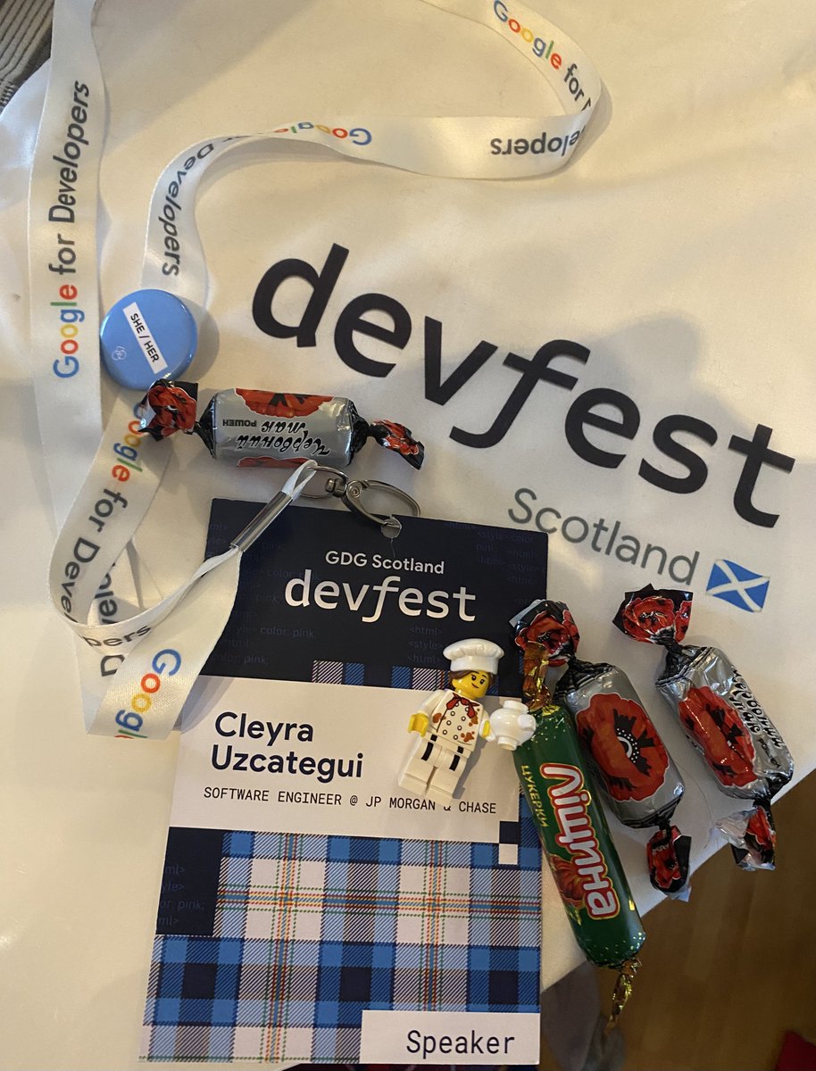 cleyrauc's tweet photo. #DevFestScotland was a blast! 🚀 

Grateful to be part of this event as organiser &amp; speaker. Huge thanks to everyone involved 🙌  

Also had a great time talking about What's new in Web UI 🌟 

See you all next year for more knowledge sharing, connections, and celebration! 🌐💡 https://t.co/H1YukljXqY