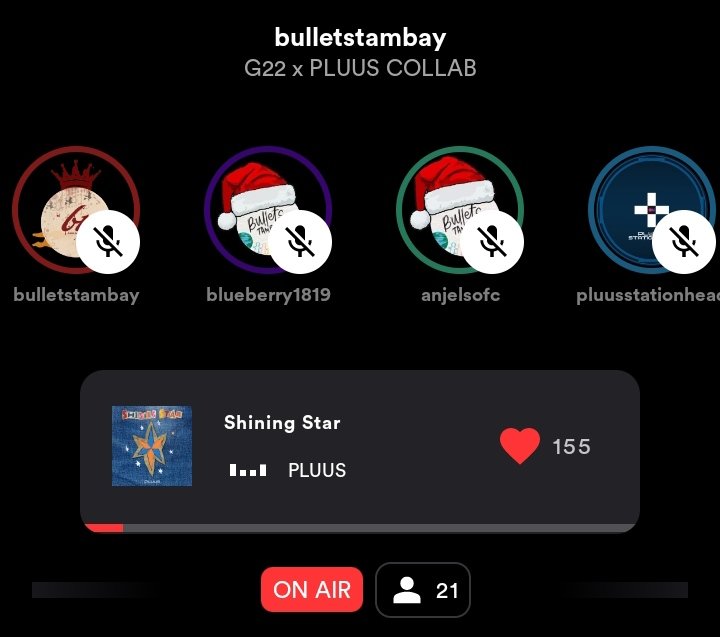 pluus_sh's tweet photo. [🎧] COLLAB

We are now ON AIR with @G22StreamVote_! Let's go stream and party with us✨

Click here to join:
🔗 https://t.co/O6QV23evr7

PLUUS STATIONHEAD
#PLUUS @pluus_official https://t.co/To0pphm8L8