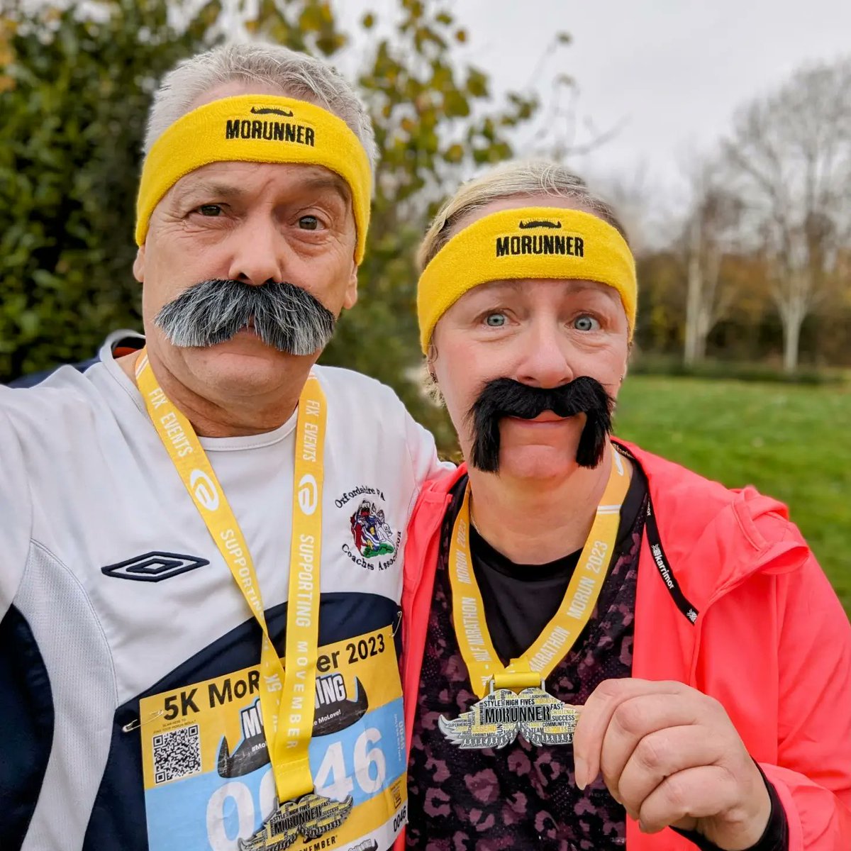 back2best's tweet image. Bloody freezing MoRun in Milton Keynes this morning in aid of men's health Movember!
Sub 35mins - pleased with that! 〰️
#MoRun #back2best #Movember