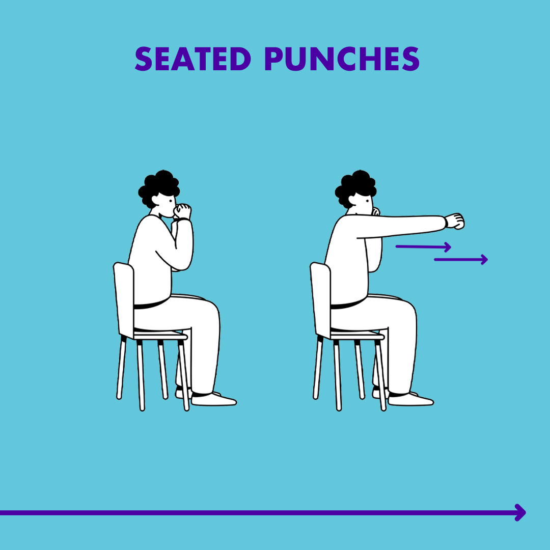 undefeatable's tweet photo. ⏰ Ready to kickstart your day? This Five in Five mini-workout will have you warmed up in no time.

👉Push and lift
👉Seated punches
👉Seated march
👉Half jacks

Like this workout? Head to our website to discover more Five in Five combinations 👇
https://t.co/HT6P2zA0ir https://t.co/REhrqEgWOO