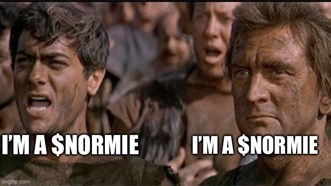 <a href="/army_shiba/">$SHIB KNIGHT</a> <a href="/jimcramer/">Jim Cramer</a> $NORMIE is the first coin to directly encourage #bringanormie 

Tell your irl friend to join the ride and onboard him to crypto 🔥

@NormieCoinERC