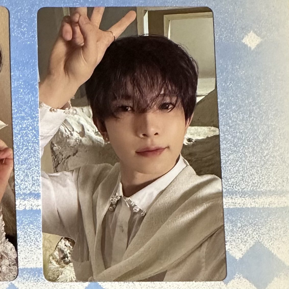 hii__0601's tweet photo. @haney1015_en 検索より失礼します🙇‍♀️
こちらのヒスン所持しております。
こちらのソンフンとの交換可能でしょうか？ https://t.co/2cM6E4Ynb3