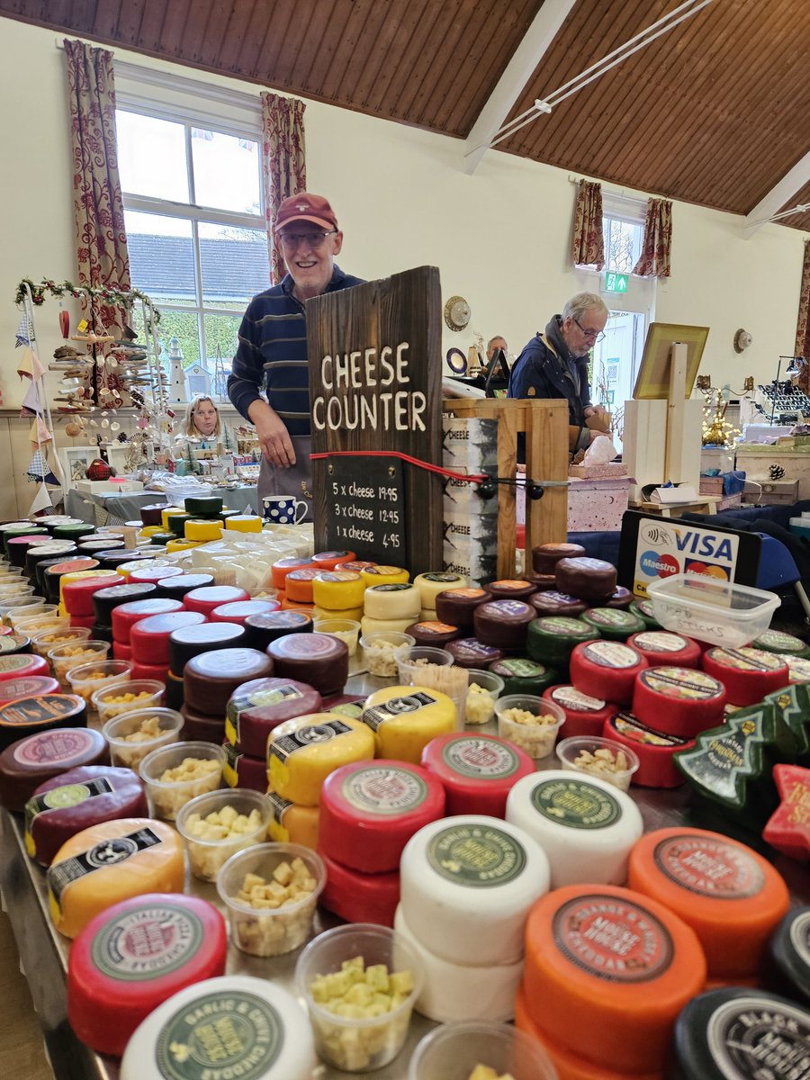 Lots of stalls here at Scorton Christmas Fair on at the Village Hall today. Free entry, open until 4pm. #shopping #christmasfair #Lancashire #Scorton