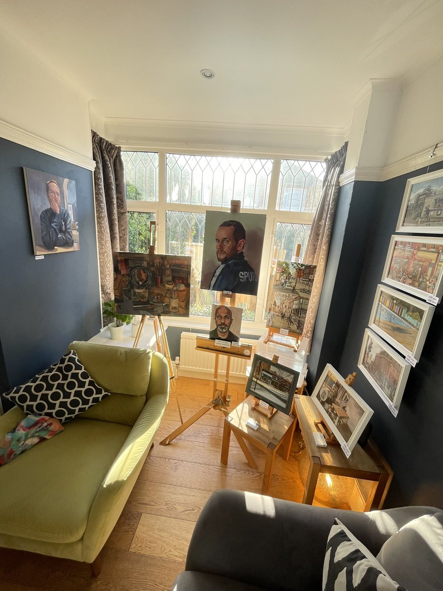 rodneykingston's tweet photo. Open studio weekend in full flow till 4pm today AND 11am to 4pm tomorrow. https://t.co/66TuQTgteD