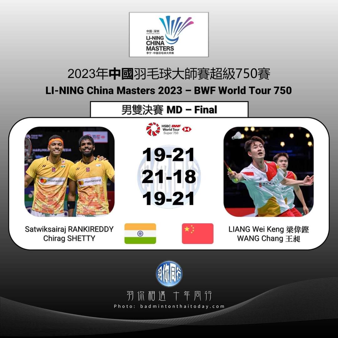 bantincaulong's tweet photo. Extremely dramatic... #ChinaMasters2023 #mendouble https://t.co/AFCquHXEqi