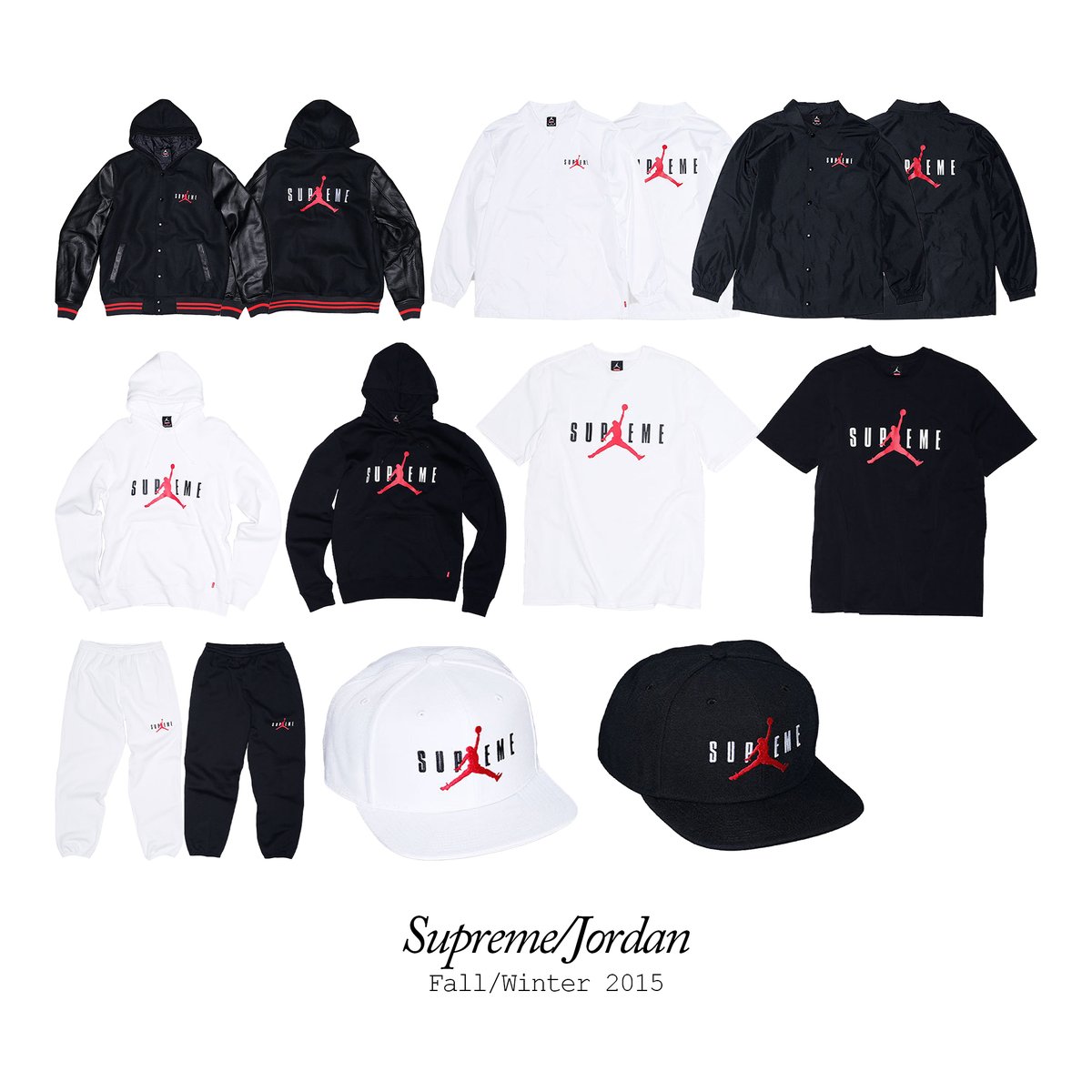 Supreme x Jordan, Fall/Winter 2015 collaboration