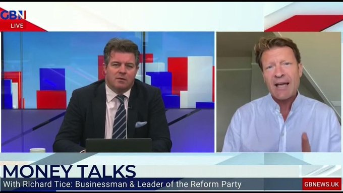 Speaking on #bbclaurak, GBN presenter Richard Tice said: “Let me make it absolutely clear, no cash or money has in any way been offered, what has been offered is the chance to change the shape of the debate. I’m very happy to confirm that I’ve had numerous discussions with...