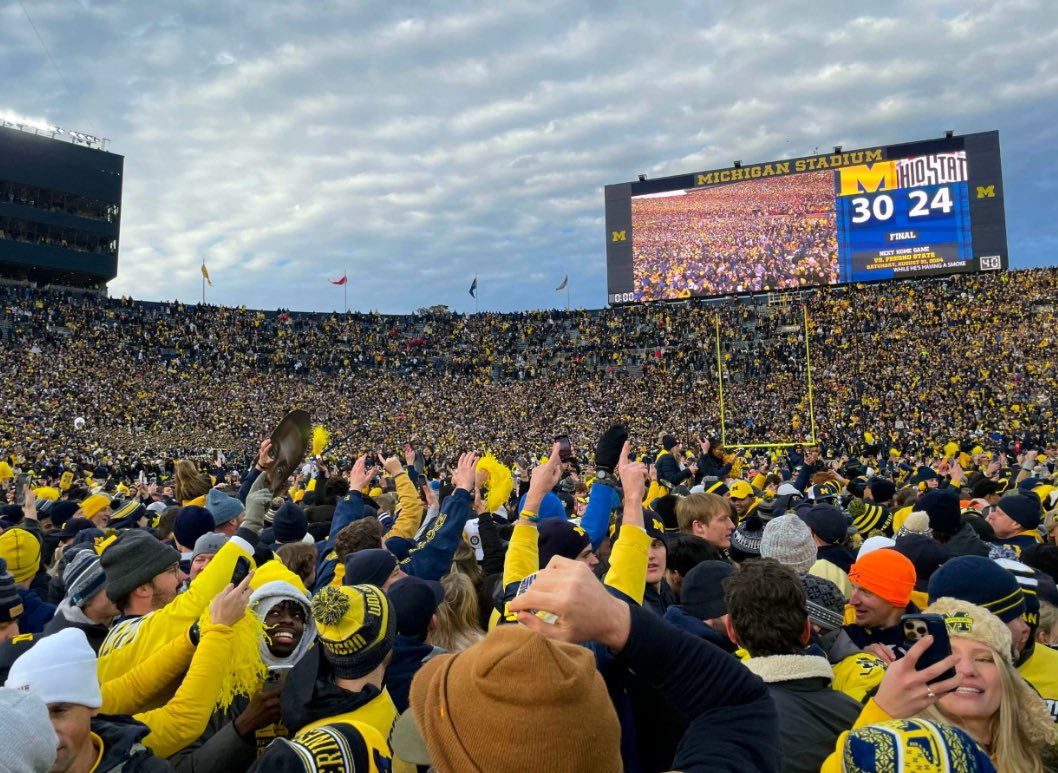 UMGoBlog's tweet image. Good Morning…

It’s Great to be a Michigan Wolverine and…

Ohio State has not beaten Michigan in football in 1,457 days &amp;amp; counting.

〽️ #GoBlue