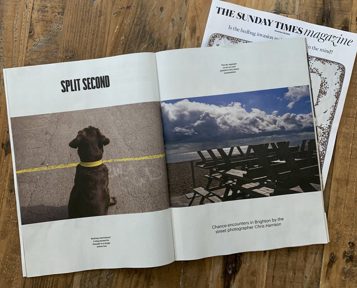 ChristophPhoto's tweet photo. Some of my Brighton street photos are in today's Sunday Times Magazine ๐
#sundaytimesmagazine #streetphotography https://t.co/uVbtgAdC3z