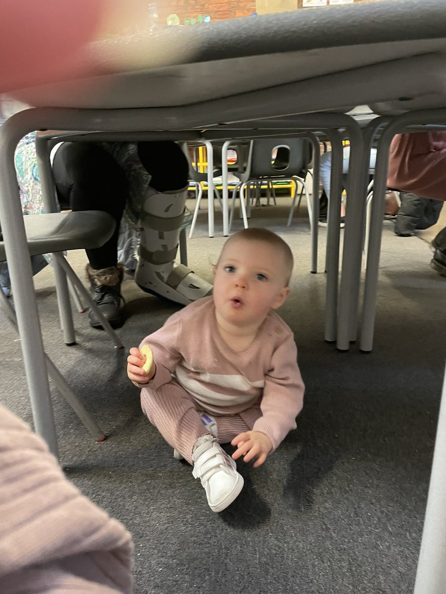 sarahjanePM's tweet photo. @RiddingsJnr another wonderful inclusion coffee morning! F thoroughly enjoyed herself!!!! Thank you for giving us this wonderful resource ( and amazing biscuits too!!!!) @embarkfed @RiddingsSENCO https://t.co/kUby38VeHt