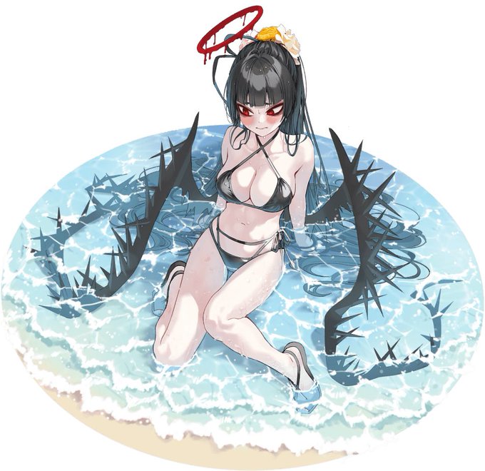 @Pncg1200mm 夏イベントの水着でやられたヾ(:3ノシヾ)ノシ 