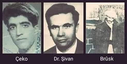 Çeko, Brusk û Şivan Bijî Kurd û 
Kurdistan

CNK olarak şehit edilişlerinin  yıldönümünde Dr Şivan (Sait Kırmızıtoprak), Çeko  (Hikmet Buluttekin) ve Brusk’u (Hasan Yıkılmış) özlemle anıyoruz.