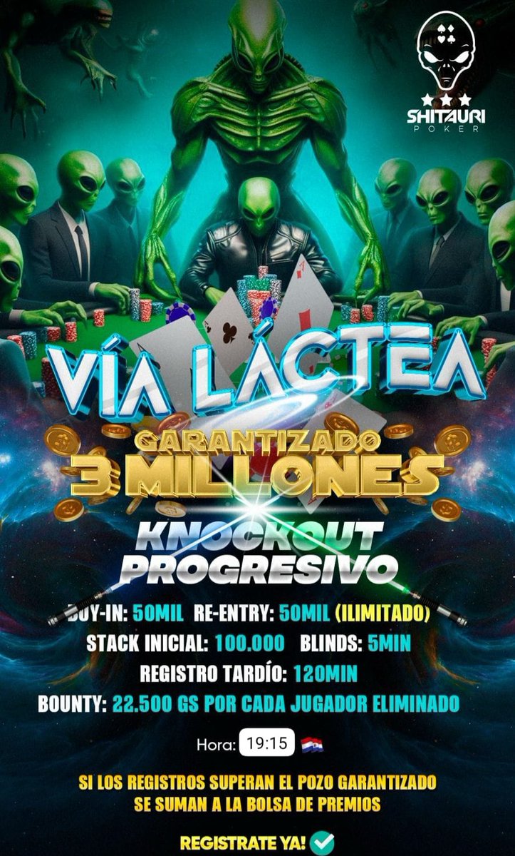 SHITAURI PÓKER tweet media