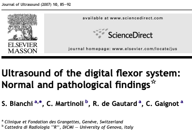 mskultrasound's tweet photo. 'Ultrasound of the digital flexor system:
Normal and pathological findings' https://t.co/9G3BNksarF #TUSSMSK #MSKUS #POCUS  @BAHTHandtherapy https://t.co/kU2emVCyHn