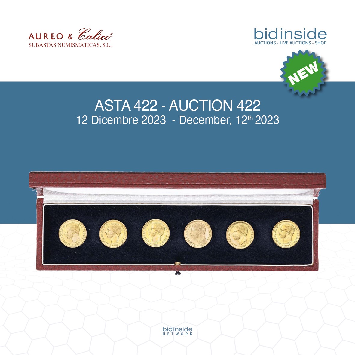 BidInside's tweet photo. #BIDINSIDE ASTE 
https://t.co/KyNCwc6Xdb

Gregory's Casa d'aste *LIVE*
https://t.co/dzR5YtRMrw

Aureo &amp; Calicó
https://t.co/KAwwnwkRKZ

https://t.co/0eDQYs9JZU

#Numismatica Picena
https://t.co/feixJoltT8

#arte #art #numismatic #GregorysCasadaste #AureoeCalico #NumismaticaPicena https://t.co/ldsNKrNi13