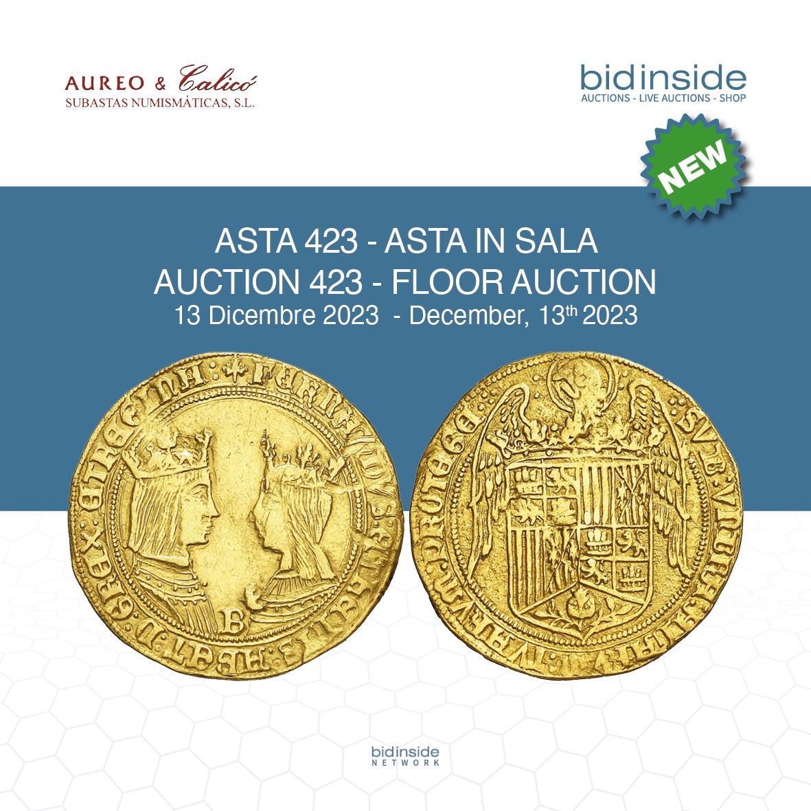 BidInside's tweet photo. #BIDINSIDE ASTE 
https://t.co/KyNCwc6Xdb

Gregory's Casa d'aste *LIVE*
https://t.co/dzR5YtRMrw

Aureo &amp; Calicó
https://t.co/KAwwnwkRKZ

https://t.co/0eDQYs9JZU

#Numismatica Picena
https://t.co/feixJoltT8

#arte #art #numismatic #GregorysCasadaste #AureoeCalico #NumismaticaPicena https://t.co/ldsNKrNi13