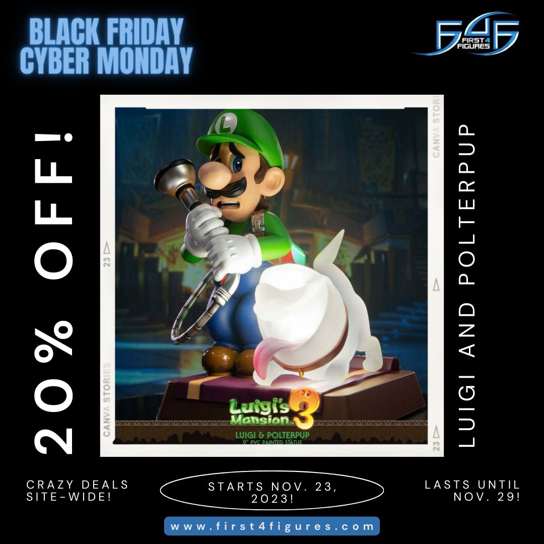 Luigi's Mansion 3 Luigi and Polterpup Collectors Edition Statue 9