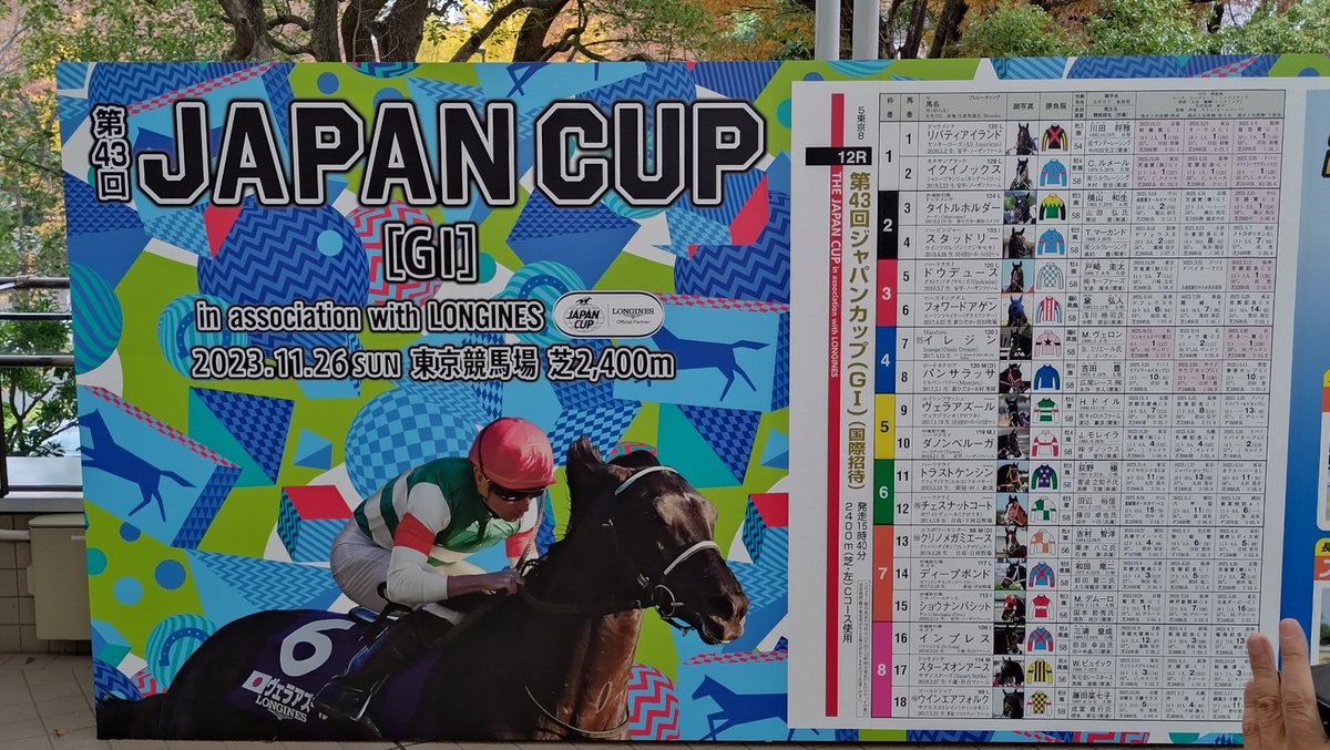 niji_tora's tweet photo. ジャパンカップ🇯🇵
リバティアイランドの単勝一点勝負で玉砕しましたが、そんなの関係なく素晴らしいレースでした！
みんなありがとう＆お疲れ様🐎 https://t.co/hM6TIFrkWK