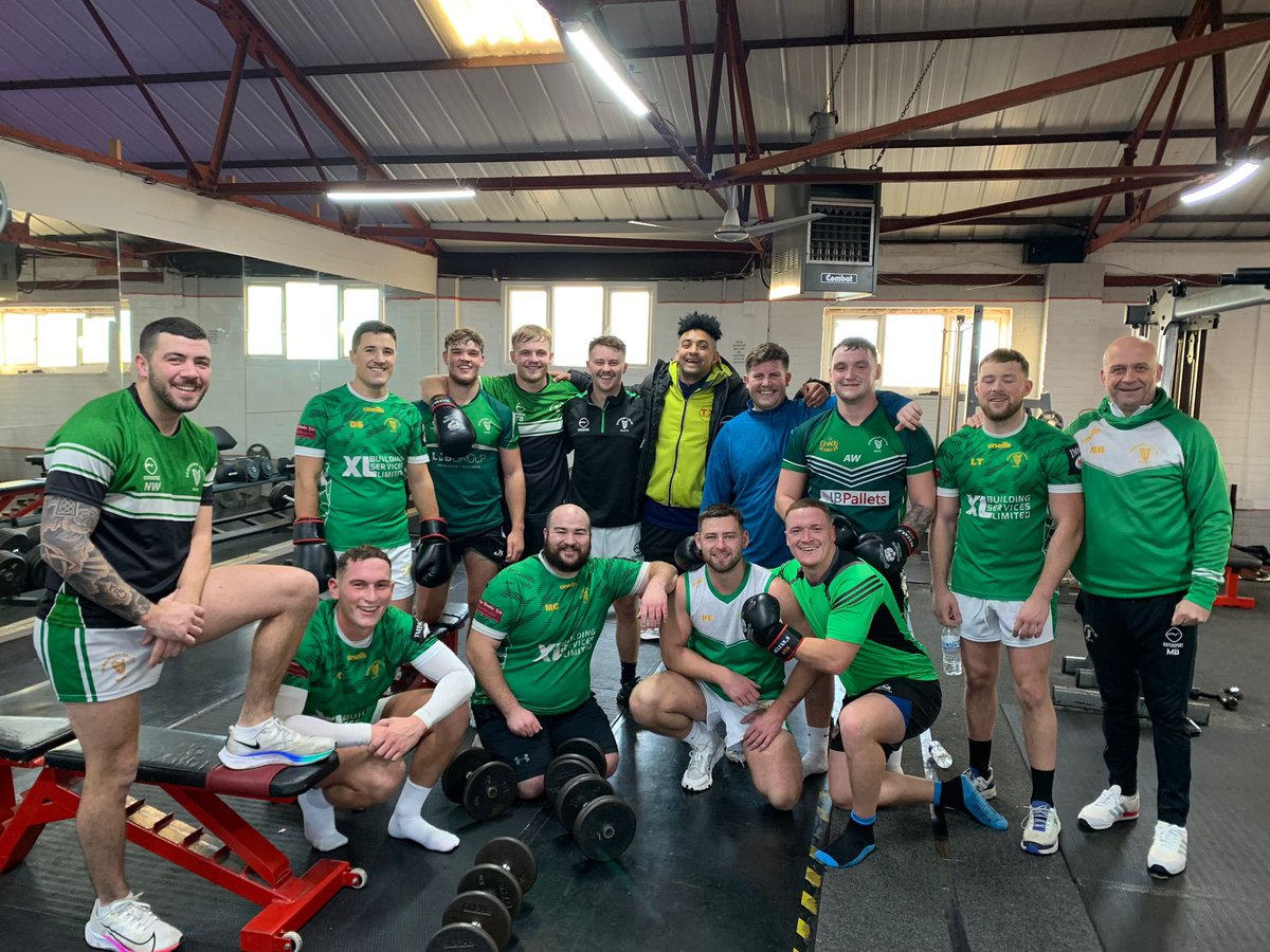Great first session from <a href="/CelticRlfc/">DewsburyCelticRLFC.</a> team this morning getting them ready for the 2024 season #rugbyleagueplayers #preseasontraining #conditioning #strengthtraining