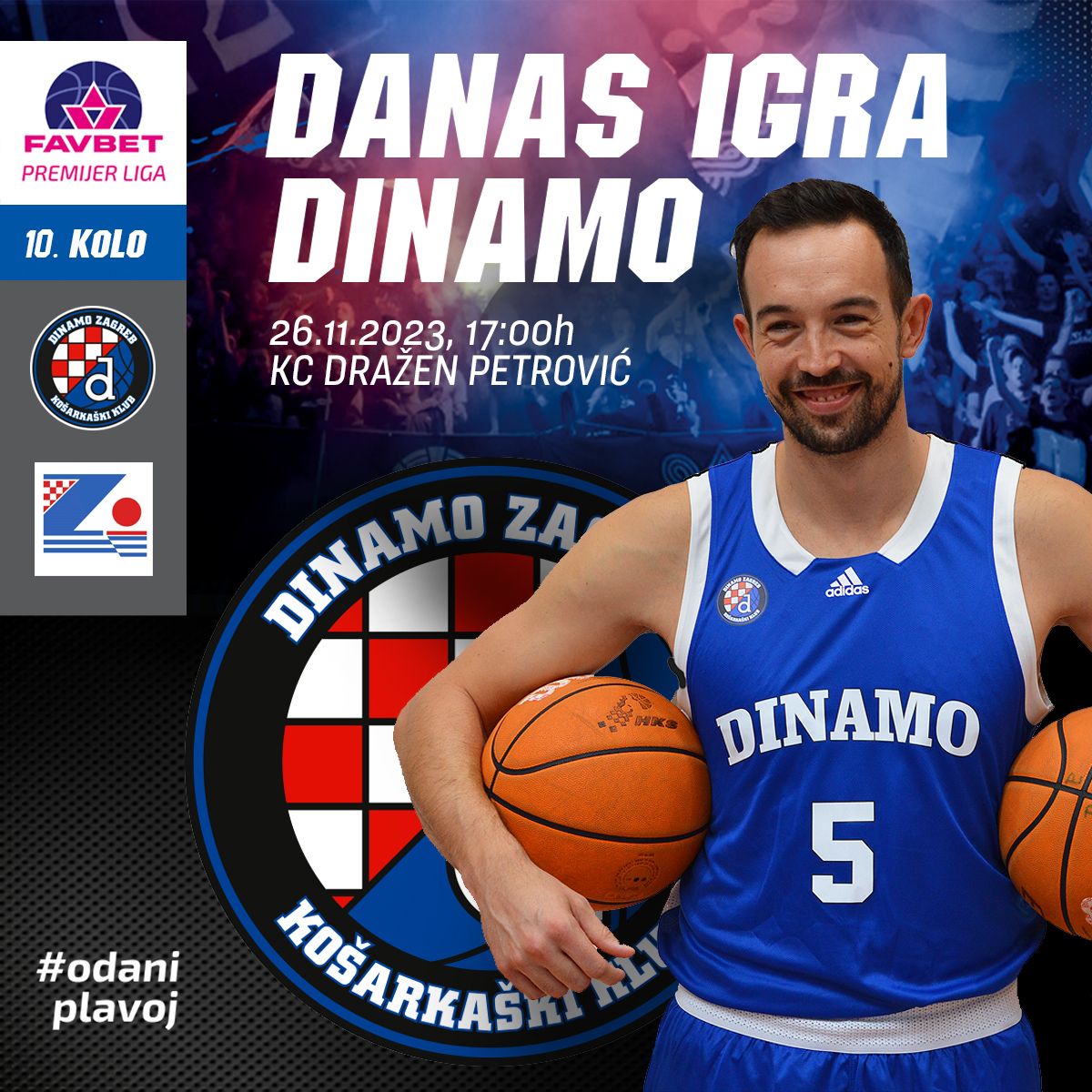 kkdinamo's tweet photo. ❓️ Jeste li znali da je @kkzadar posljednji poraz u nacionalnom prvenstvu doživio u četvrtfinalu doigravanja prošle sezone upravo od Dinama? Od tada je vezao 15 pobjeda zaredom, od čega 9 ove sezone.

💙 Idemo zajedno pokušati im prekinuti taj niz! https://t.co/2XYF5XL0C6