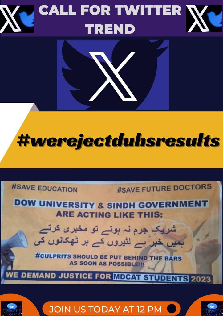 JangdaShafia's tweet photo. #werejectduhsresults                                                                                                                         
@SindhCMHouse  @MaqboolBaqar  @SindhGovtPk @SindhHealthDpt @CyberCrimeFIA  @BoLNews_Alert @ARYNEWSOFFICIAL @geonews_urdu @MNBUrdu https://t.co/swui3eEiLu