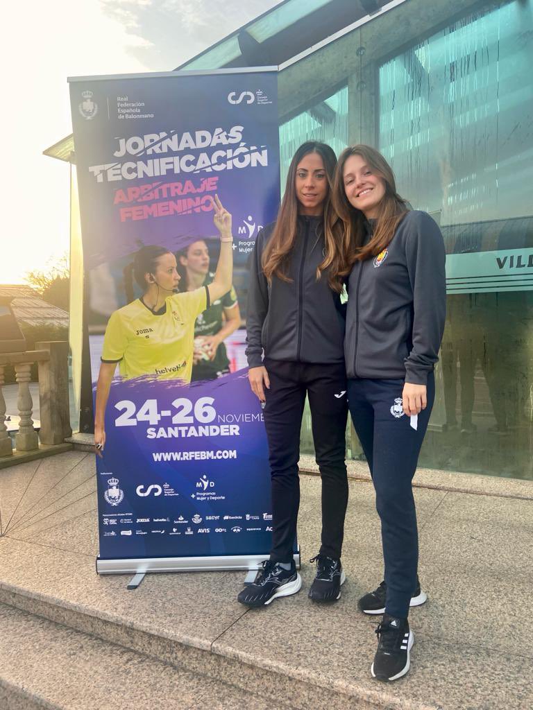 📚Jornadas de formación para nuestras árbitras del CTA en Santander.