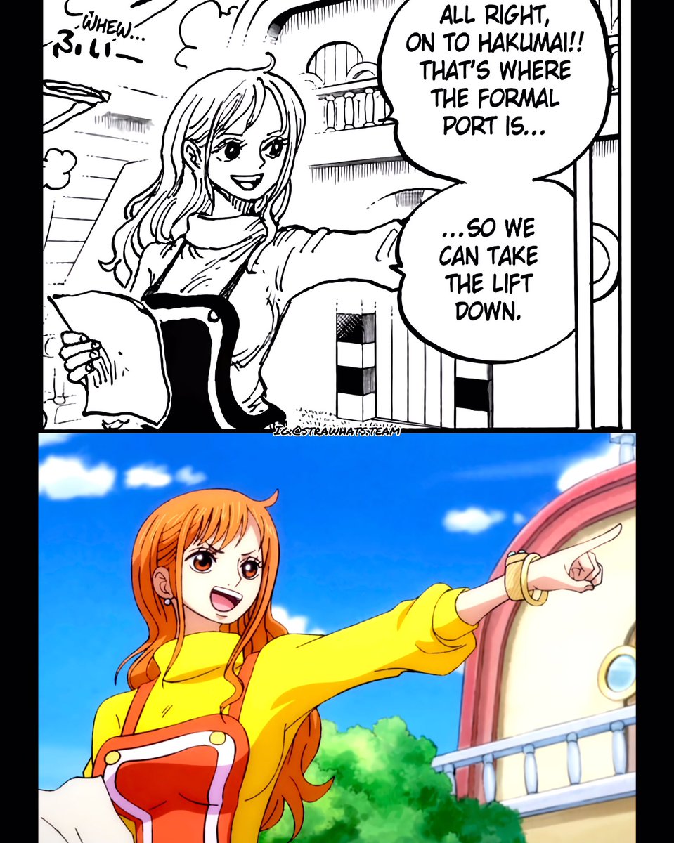 RDT_OG's tweet photo. Oda draws her better.

#NAMI #ONEPIECE 
#ONEPIECE1085 https://t.co/noqZyffGYk