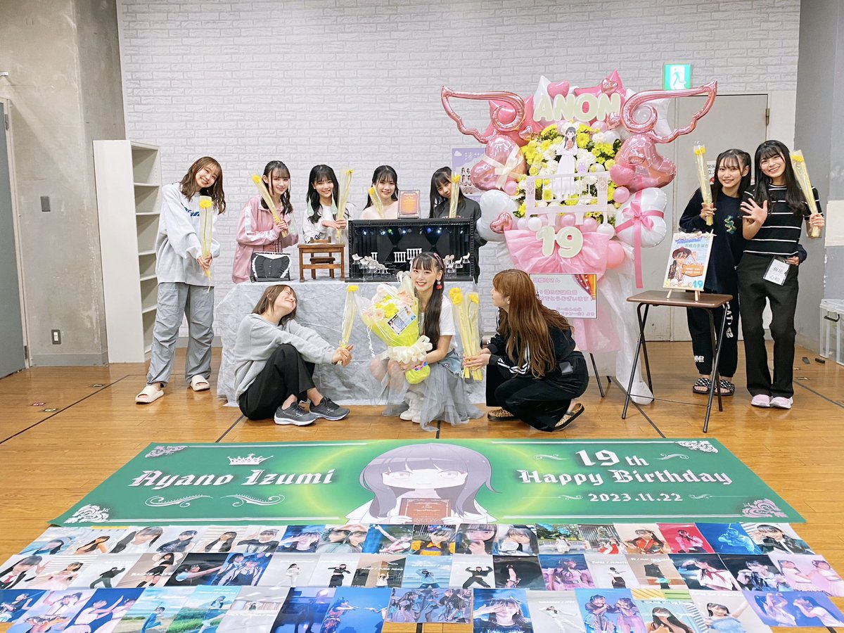 NMB48 泉綾乃 直筆サイン入り NMB48 泉綾乃さん 直筆サイン入り生写真 2023 November