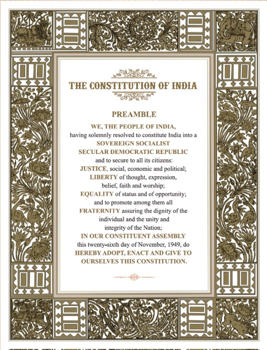 SandiponiTasha's tweet image. Wishing every fellow Indian Citizen a very happy #ConstitutionDay2023 .Tributes to the exceptional efforts of those greats who made our Constitution. We celebrate the values and principles of our constitution and commemorates the pains that its makers took. #LetsPledge