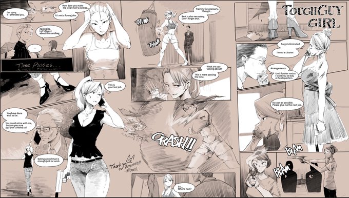 pixivでリクエストもらったラクガキ14
続々タグガイを女体化(3)En/Jp 