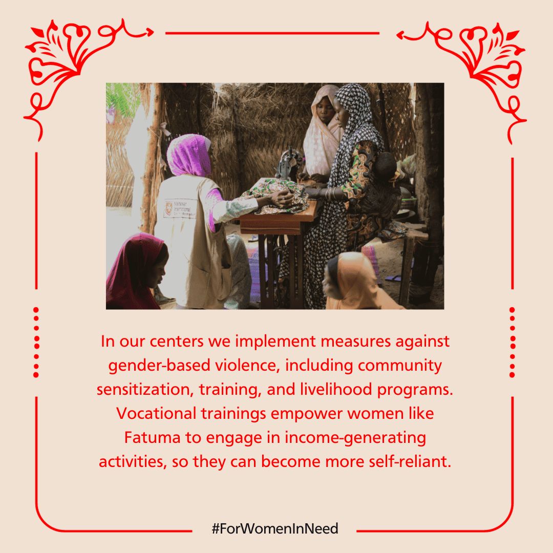 MalteserInt's tweet photo. For Fatuma* (name changed) from #Nigeria, our so-called 'Safe Spaces' are much more than just walls of protection. 💛
Read more and about our commitment #ForWomenInNeed 👉https://t.co/VHhOOkIt4U
#ThisYearsGiftForHer? Your Support! Click here to donate 👉https://t.co/5obqbgwPWR https://t.co/zmoZEbyNOP