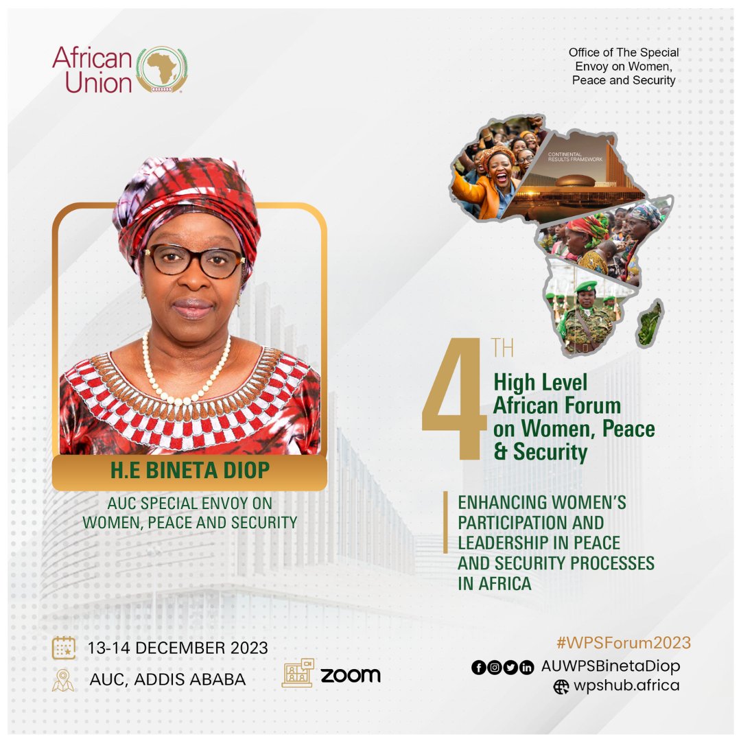 BinetaDOfficial's tweet photo. I say when women are given explicit &amp; authoritative roles in post-conflict economic revitalization it brings faster and more equitable recovery. It is imperative to prioritize gender equality &amp; advocate for women's leadership.

🗣️What are you saying?

#WPSForum2023 https://t.co/r5YPs1McEz