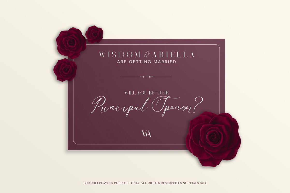 Very elated to receive the news of two dear friends of mine finally tying the knot. I can’t help but express how honored I am to bear witness in this upcoming union between Ariella and Wisdom as one of their Principal Sponsors.

#PerSempreAmoure
#CesarioSuarezMatrimonia