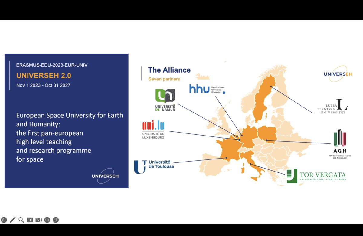 I am honored to be in the Tor Vergata team partner of the EU funded UNIVERSEH 2.0
universeh.eu