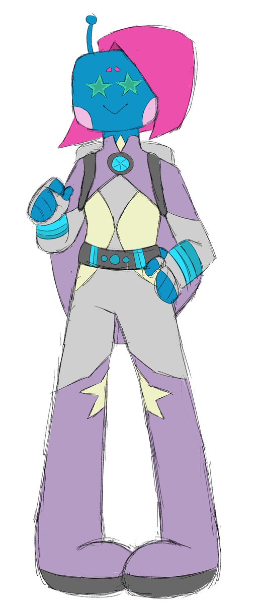 raetreader's tweet image. Made a new mypo because my last one was BORING!!! I figured that they gotta add aliens into the game at some point so why not make one now? I don’t have a name for her yet but if I think up any more info for her I’ll let y’all know fr

#BRIXITY