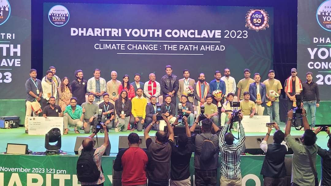 Pravat_55's tweet photo. @Aahwanofficial has been awarded the Dharitri Climate Grant at the #DharitiYouthConclave2023!  Our commitment to the environment continues to be recognized, and we're grateful for the support in our mission to make a positive impact. #ClimateAction
@AdyashaSatpath3 @SatpathyLive https://t.co/zhepwuPgM9
