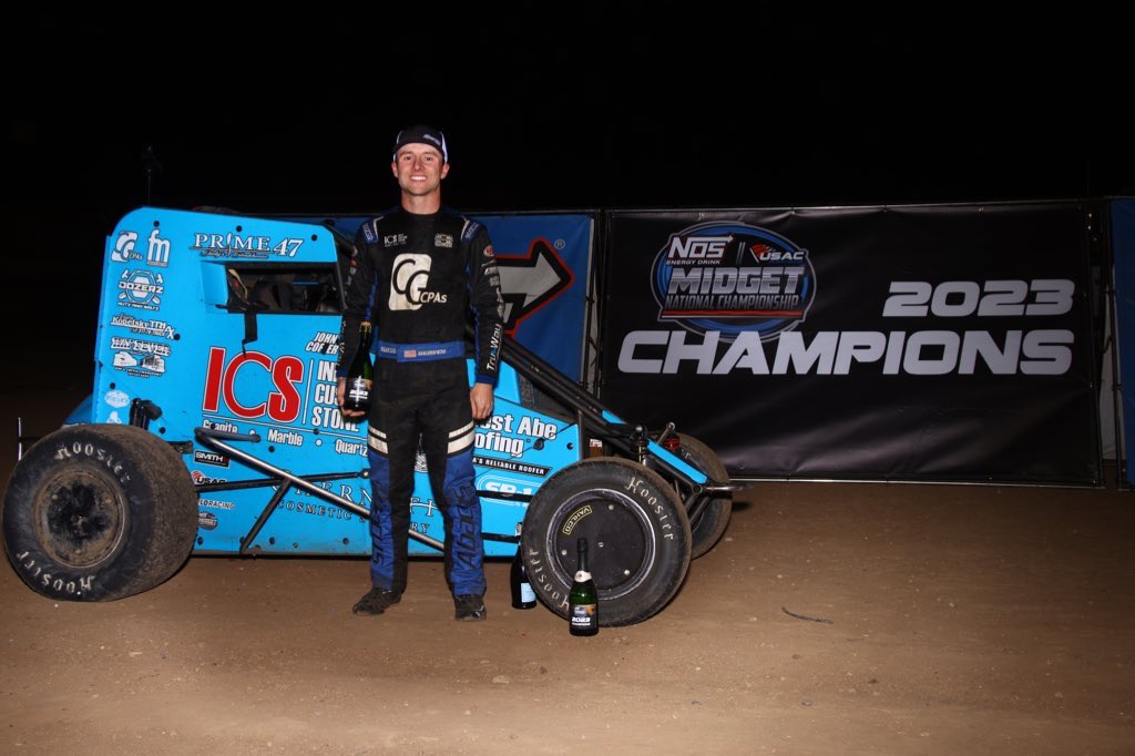 NosEnergyDrink's tweet image. Logan Seavey 🏆🏆

Congratulations to @Logan_Seavey and @AbacusRacing as he secures his second @USACNation NOS Energy Drink Midget National Championship, the first since 2018.

#NOSEnergy // #GetAfterIt // #DirtRacing