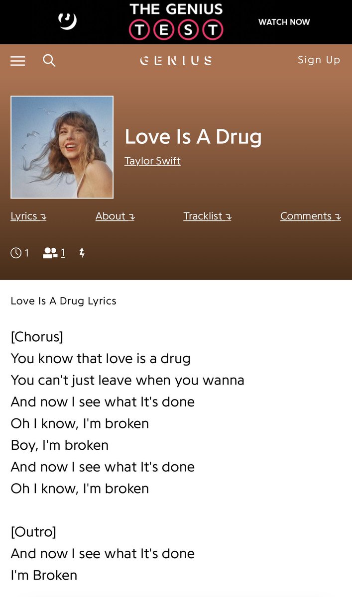 Lilmix69's tweet photo. TAYLOR SWIFT UNRELEASED SONG! 
Reputation is coming in February!!
Love is a drug. https://t.co/jj12v3ghth