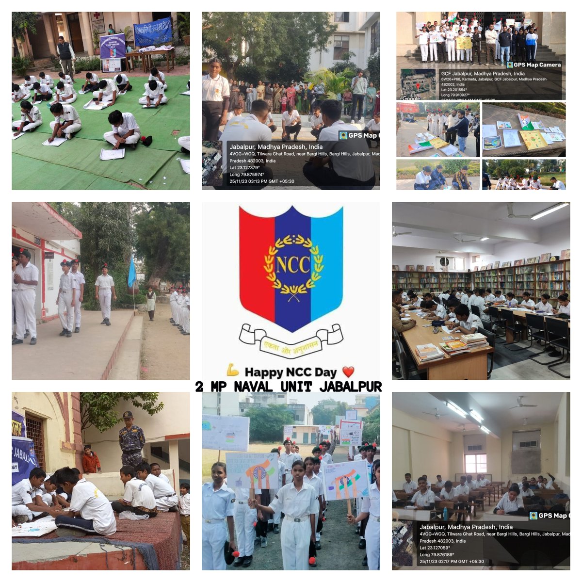 On this NCC day let's march forward with unity and purpose strengthening the roots of our nation. 2 MP Naval Unit conducted various events which includes rallies and poster making to spread awareness. Empowered knowledge and driven by zeal ; NCC cadets, the nation's zeal