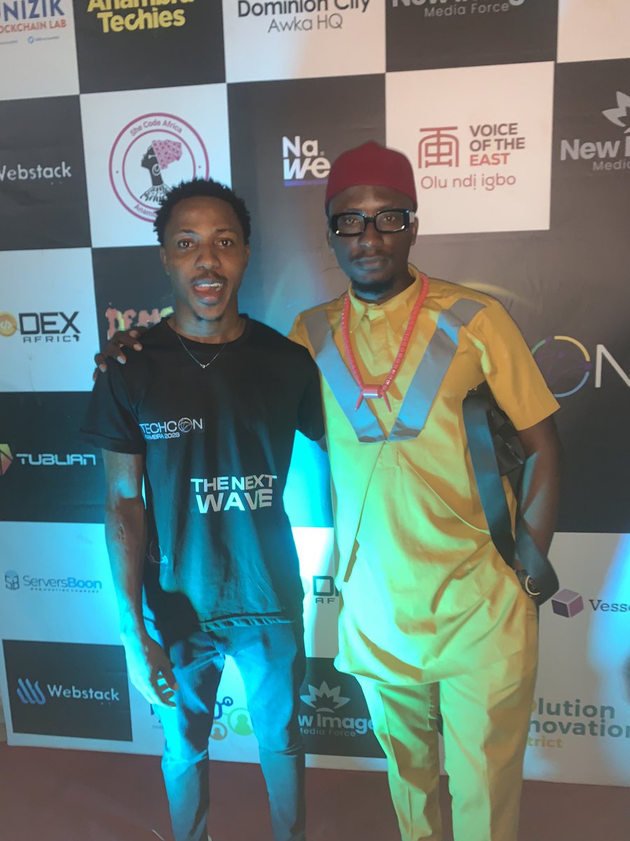 Ovi 🧸 | RWA (@ovithe1st) on Twitter photo Loved every bit of #TechConAnambra2023 and the Amazing people that attended
Big ups to <a href="/hecantalk/">Zikora Chukwuka</a>
Met the one and only <a href="/UchePOkoye/">Anambra 1st son</a>
Ready for #TheNextWave
Let’s do more.. Loved every bit of #TechConAnambra2023 and the Amazing people that attended
Big ups to <a href="/hecantalk/">Zikora Chukwuka</a>
Met the one and only <a href="/UchePOkoye/">Anambra 1st son</a>
Ready for #TheNextWave
Let’s do more..