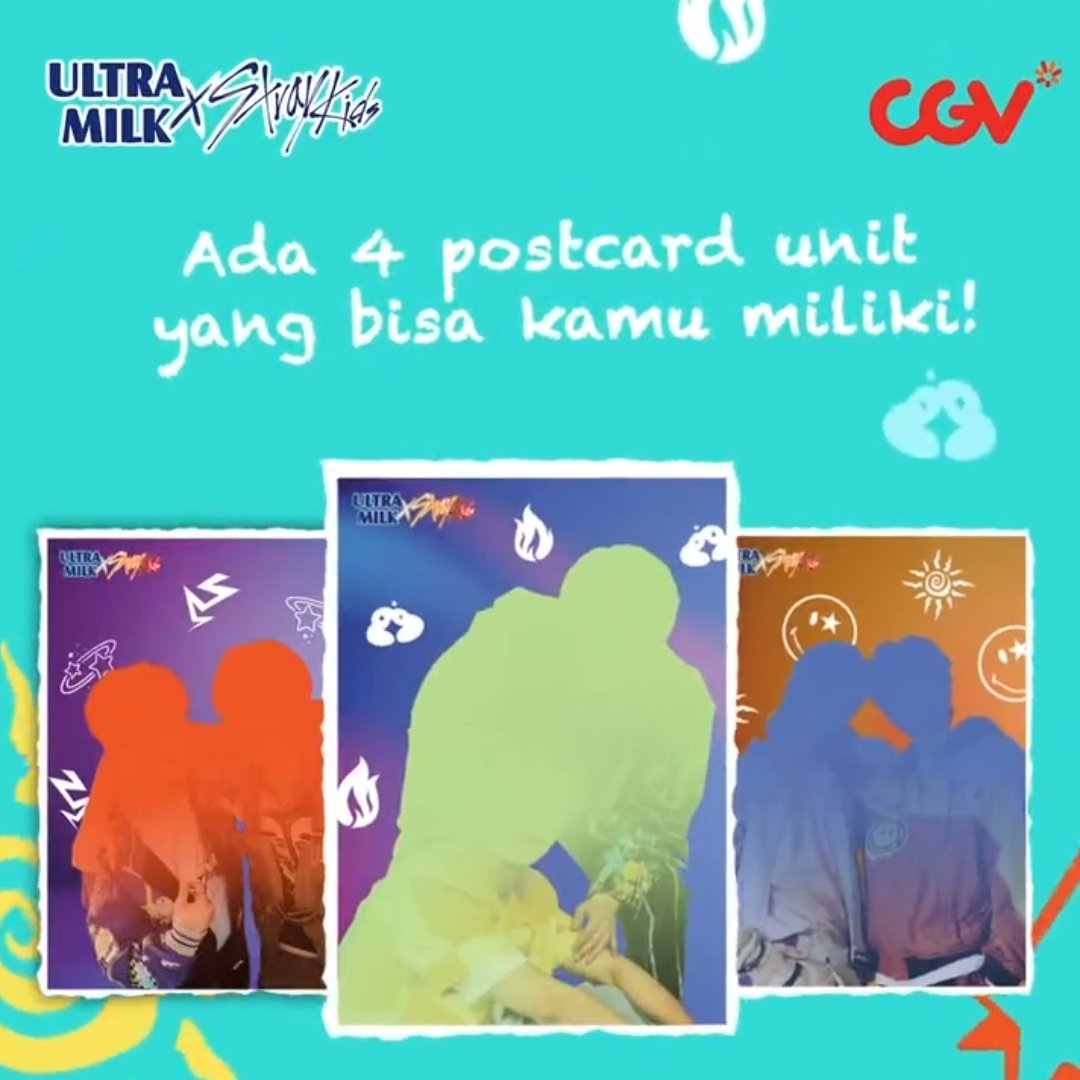 maxidenteffects's tweet photo. open jastip postcard ultramilk x stray kids CGV
• fee 15k per paket 
• beli >2 per kelipatan 2 paket + 10k
• DP = harga barang (65k)
• nanti dikirim susu ama postcardnya
• postcardnya random
• pengiriman dari sleman, Yogyakarta https://t.co/JyizBTQgeu