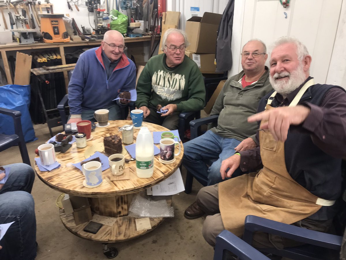 Busy lead up to Christmas Follow us on Instagram @na.shers
#friendship #inclusion #menssheds #reduceisolation #reduceloneliness
@ukmenssheds
@westonfdn <a href="/Ronseal/">Ronseal UK & Ireland 🇬🇧 🇮🇪</a> <a href="/RankFoundation/">The Rank Foundation</a> 
<a href="/coopuk/">Co-op</a> @CoSandown <a href="/TheSouthernCoop/">Southern Co-op</a> <a href="/HighSheriffIOW/">High Sheriff IOW</a> 
<a href="/WightAid/">WightAID</a> <a href="/nbrly/">neighbourly.com</a> @HIWCF <a href="/samaritans/">Samaritans</a> <a href="/PoppyLegion/">Royal British Legion</a>