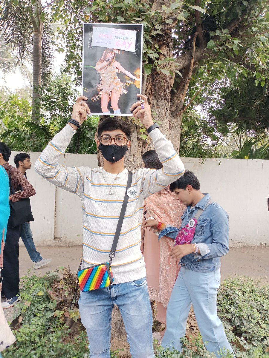 karanlicious73's tweet image. Heyyy, @delhiqueerpride is happening.
#delhiqueerpride #Pride2023