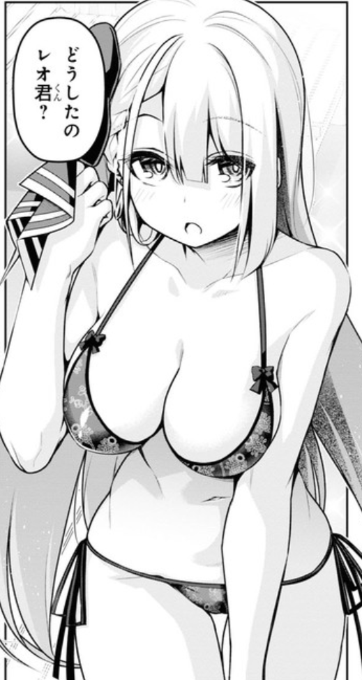 漫画版の水着回も素晴らしい!🥳✨✨  #聖剣学院の魔剣使い #せまつか