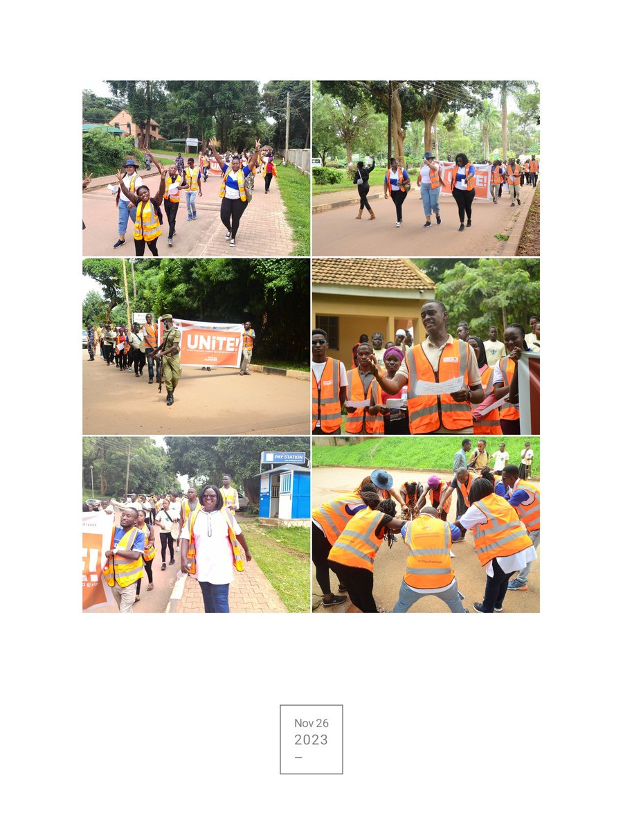 mutimbanyokac's tweet photo. Women and girls are the backbone of our society, and it's time to stand up and fight against gender-based violence.@SproutWomen2018 commemorated the day with a March @Makerere and the support of @Rotary
#NoExcuse https://t.co/XZrurTmW3i